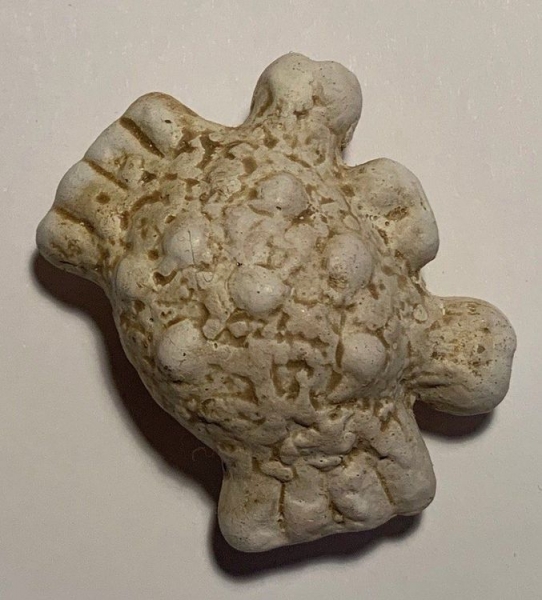 Keramik Krebs, sandfarben